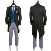 Anime Black Butler Lawrence Bluewer Cosplay Kostüm Set Halloween Karneval Outfits